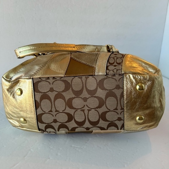 Coach NWOT Mosaic Patchwork Medium Tote - Picture 6 of 11